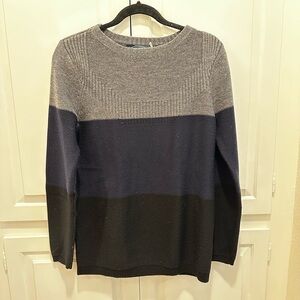 Magaschoni Color Block Wool Sweater